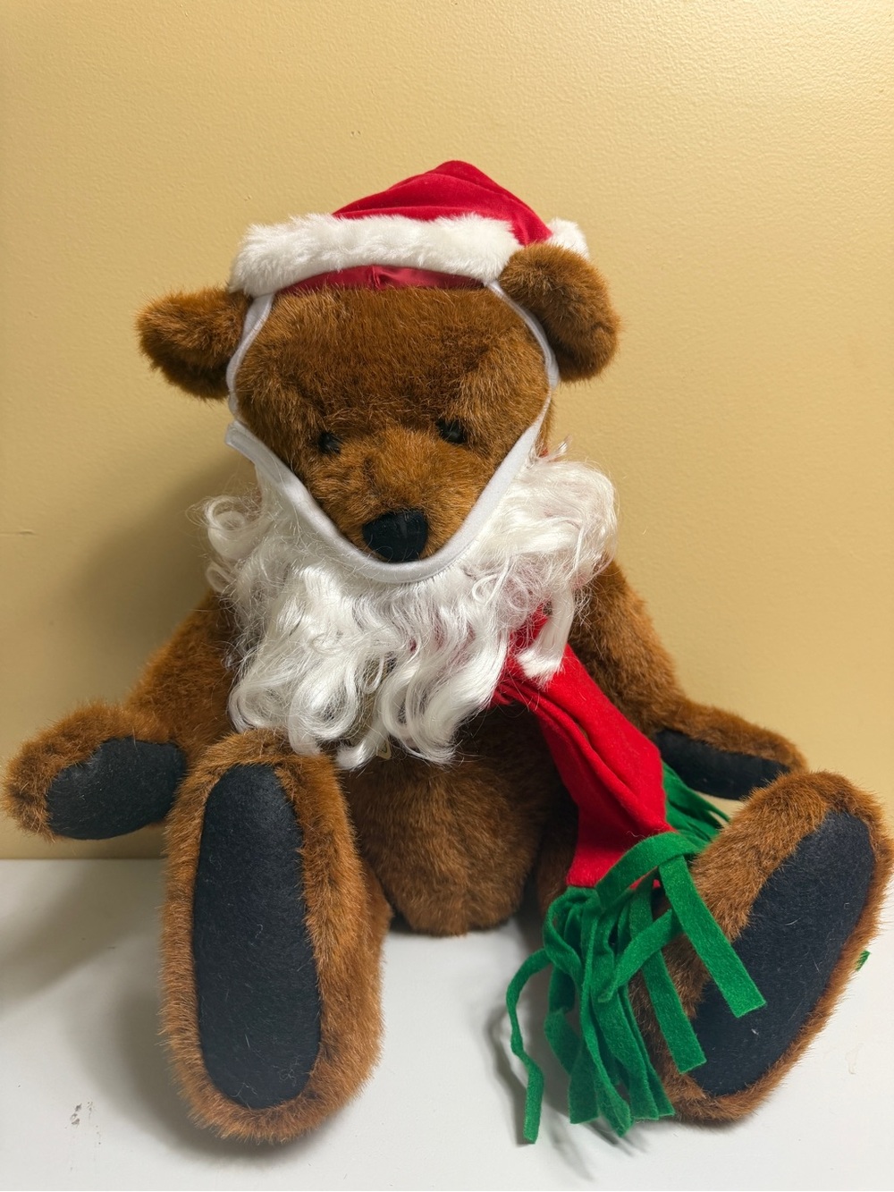 Boyds Bears Buckingham Santa Bear Plush Archive Collection Vintage Christmas